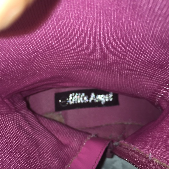 Girls Dusty Rose pink boots with fringe - Picture 5 of 5